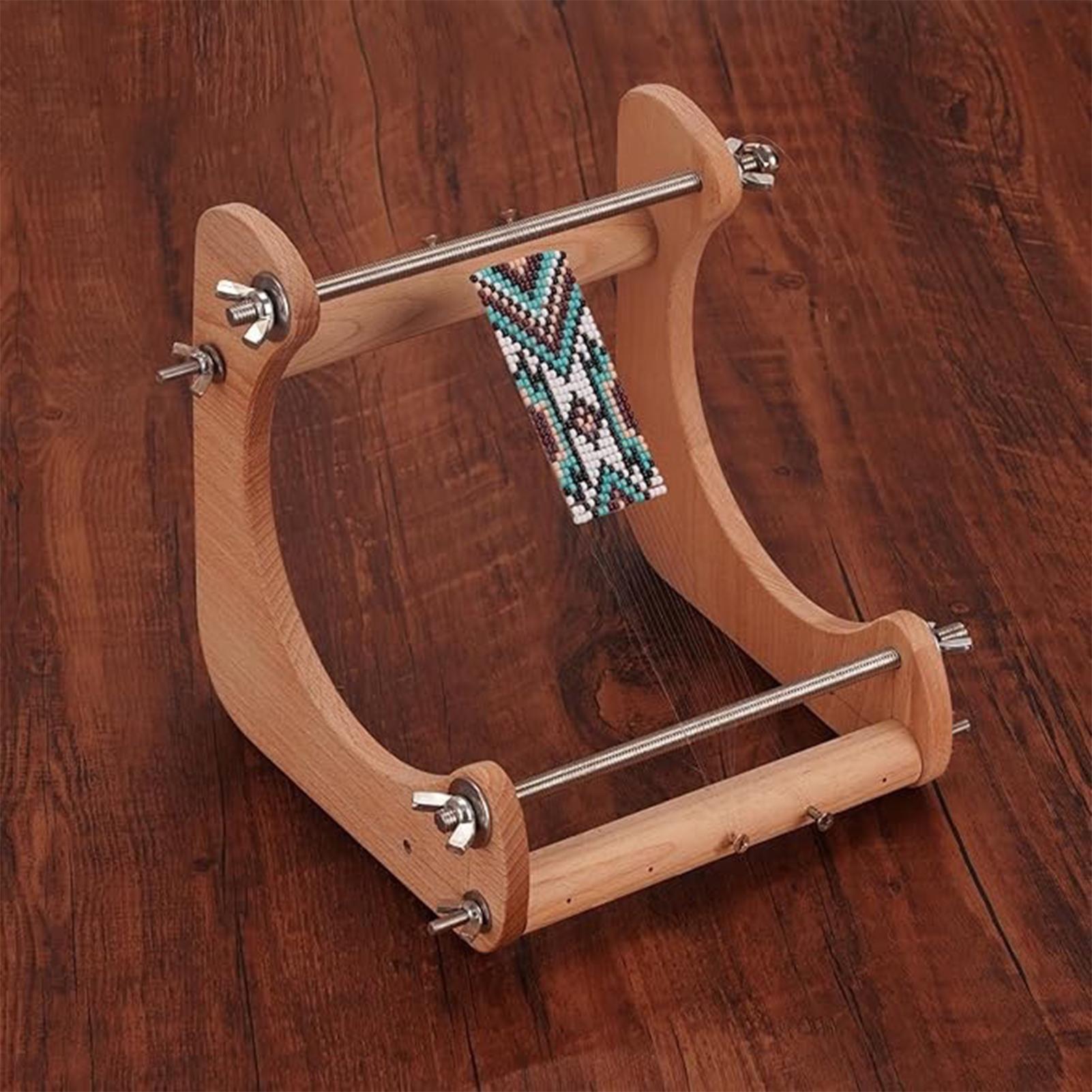 Telar de cuentas de madera aju - Jewelry Making Machines reseña y precio