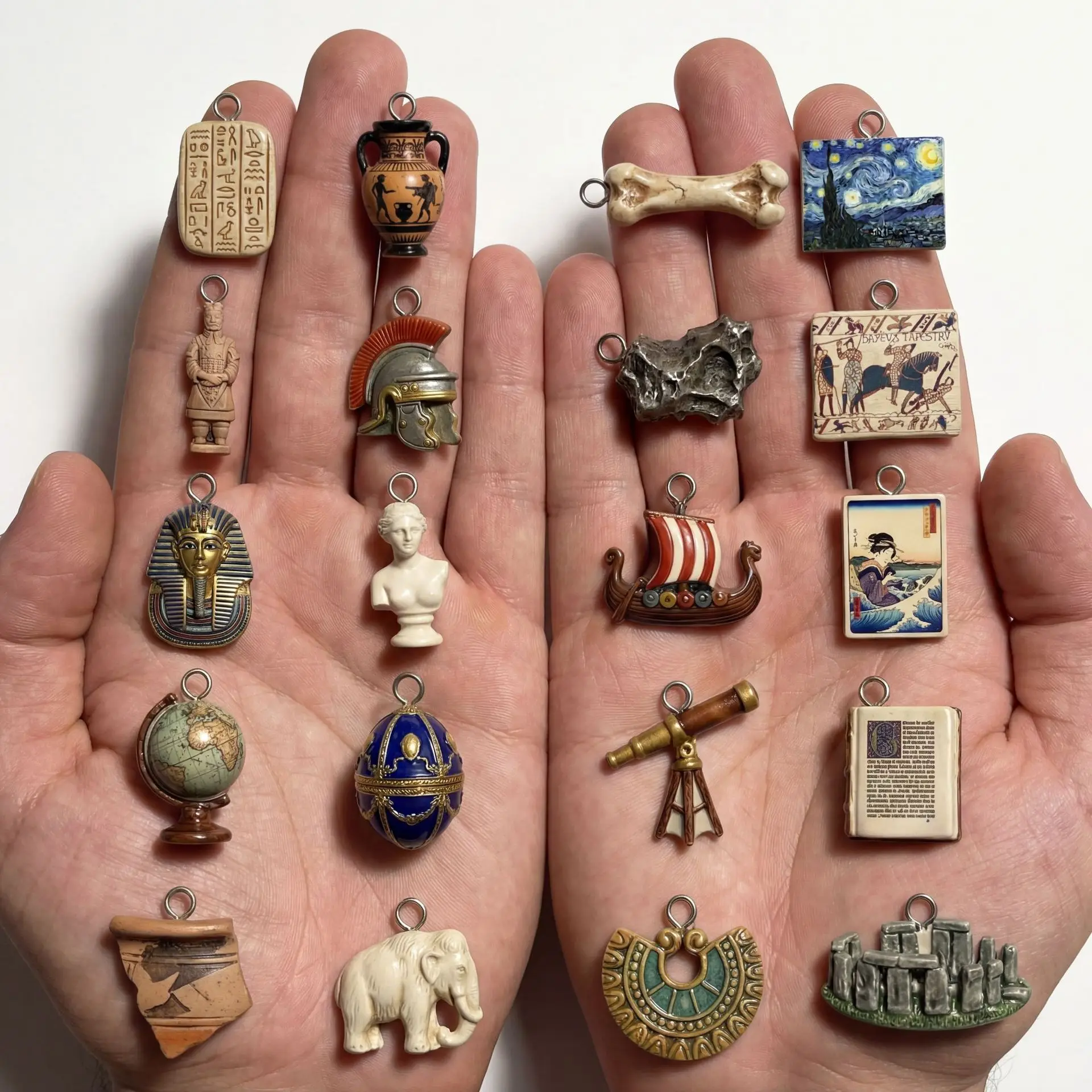 Miniaturas de la historia mund - Jewelry Making History reseña y precio
