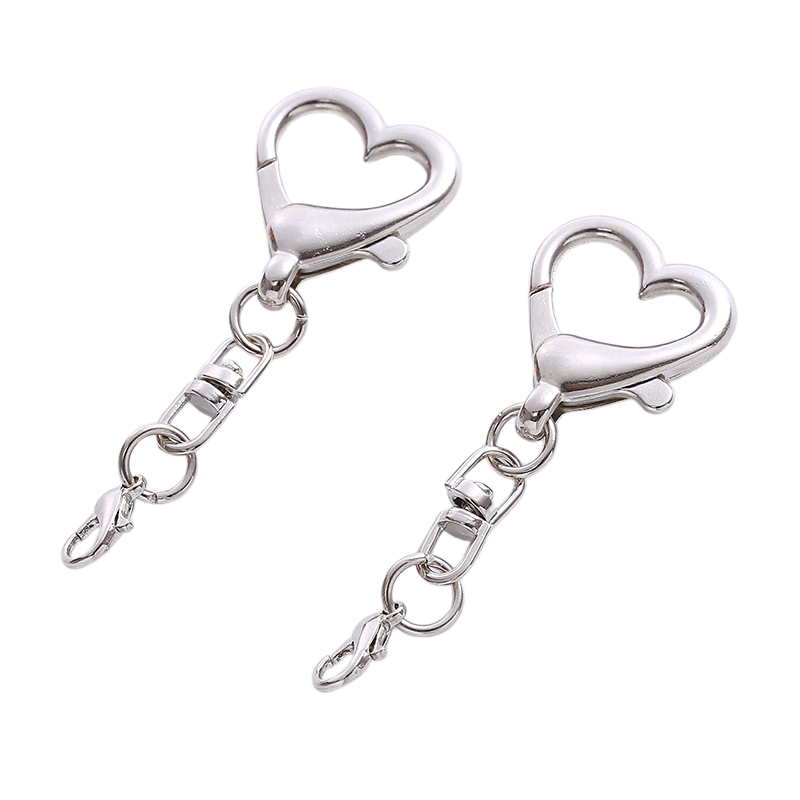 10/20/50 piezas de aleación ún - Lobster Clasp Silver reseña y precio